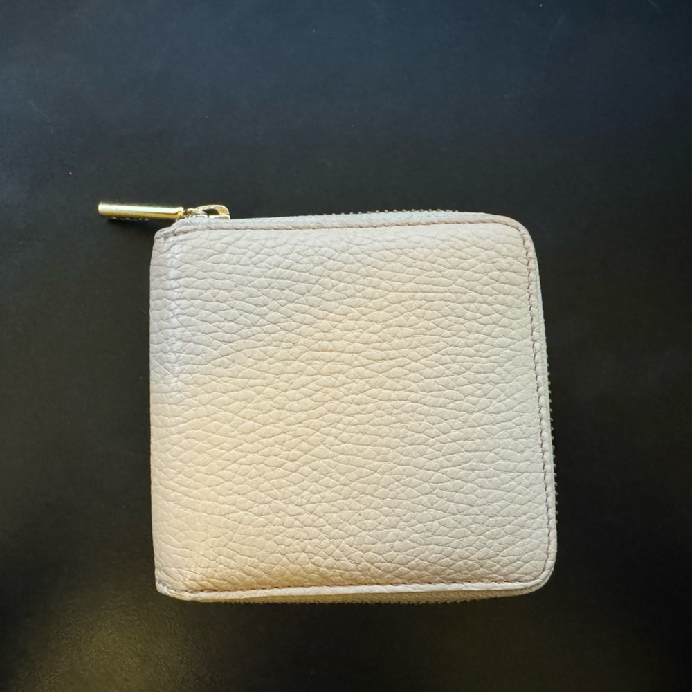 Cuyana Small Classic Zip Around Wallet - Blush